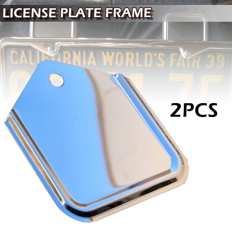 New 2-Pack Retro Style California License Plate Year and Month Label Clips