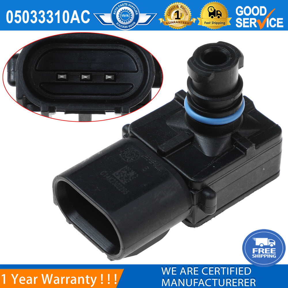 05033310AC Absolute Intake Pressure Sensor for Chrysler for Dodge for Ram Manifold