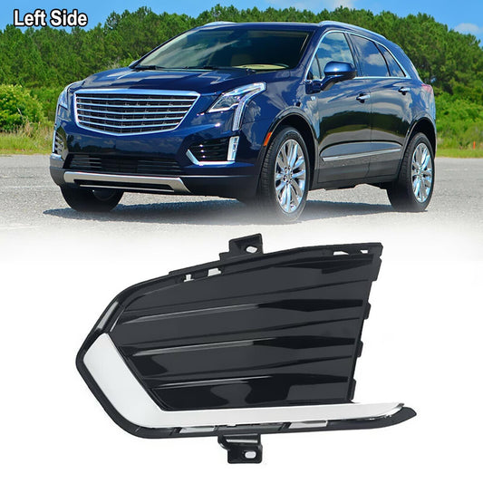 fit 2017-2020 for Cadillac XT5 Left Driver Side Front Fog Light Lamp Cover Bezel AT