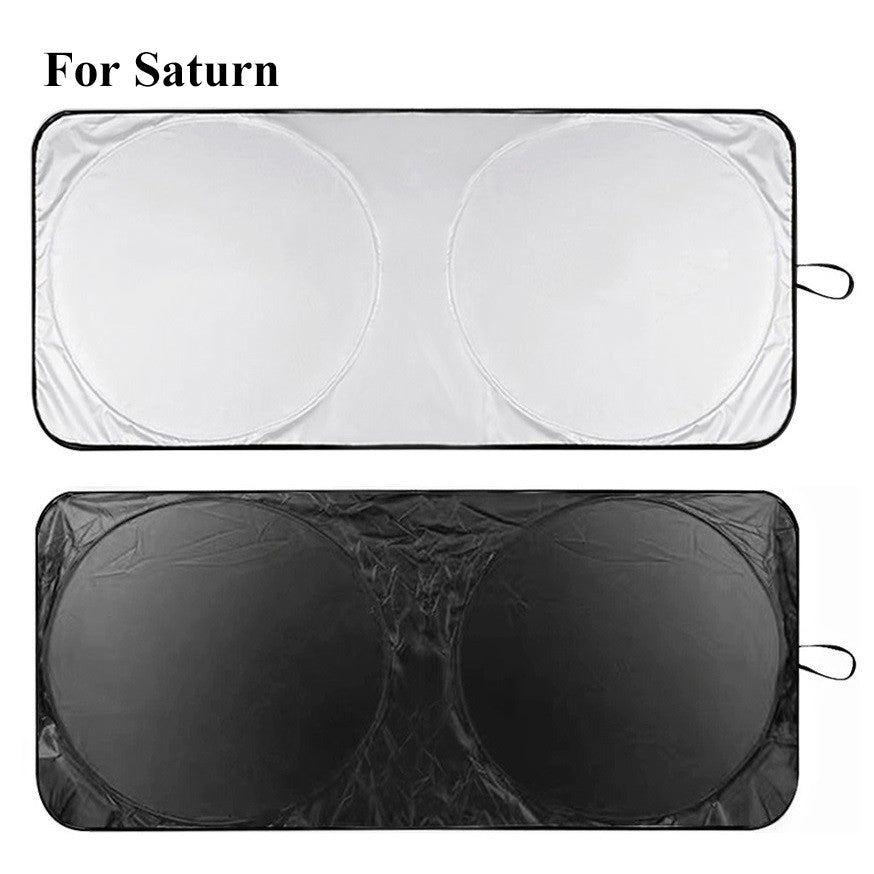 for SATURN Large Car Windshield Sun Shade Screen UV Block Foldable Visor Cover