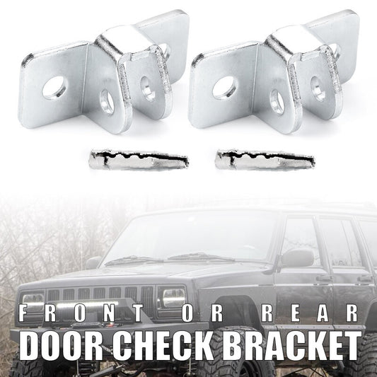 2X Front or Rear Door Check Bracket Pin Repair For 1984-2001 for Jeep Cherokee XJ