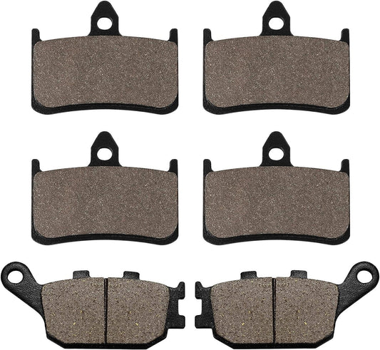 Front and Rear Brake Pads for Honda VTR1000F Superhawk 1000 1998-2005 VTR1000
