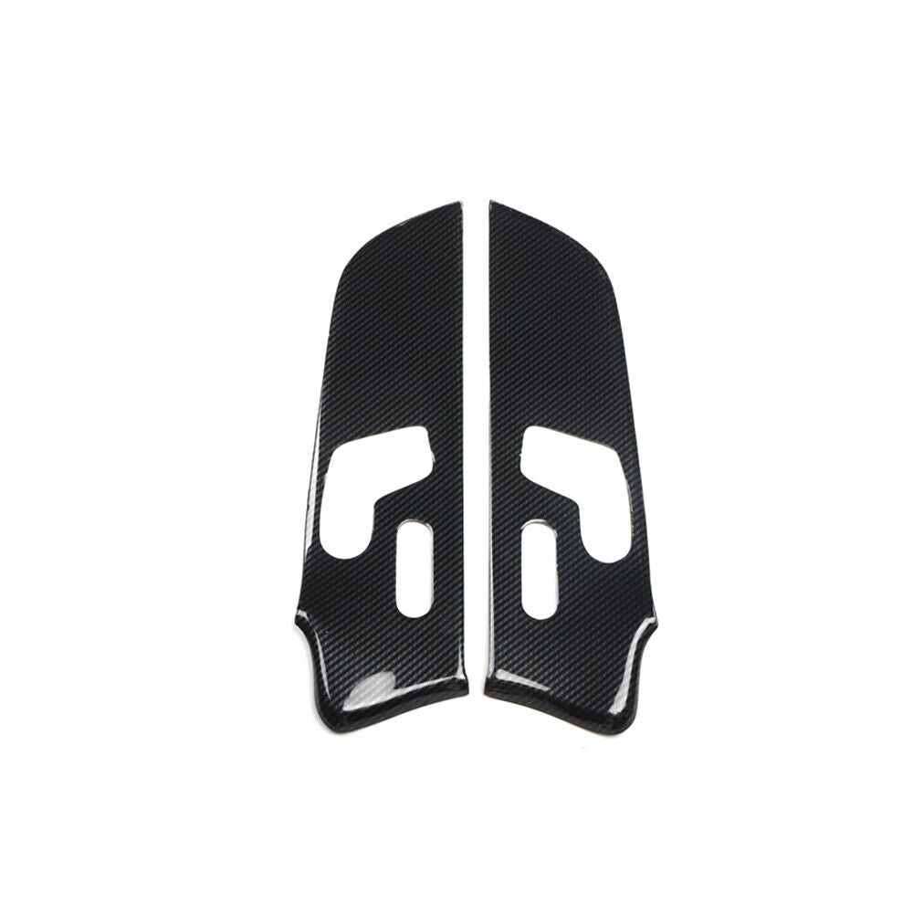 Car Inner Door Panel Cover Trim 2 for Mercedes-Benz AMG35 19-2021 Carbon Fiber