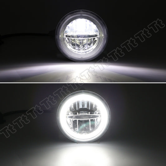 LED Halo DRL Driving Fog Daytime Running Lights for 2003-2009 for Hummer H2