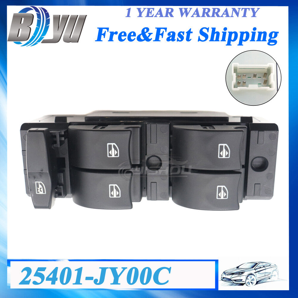 Power Window Switch 25401-JY00C 2540-JY00C for Renault Koleos 2008-2016