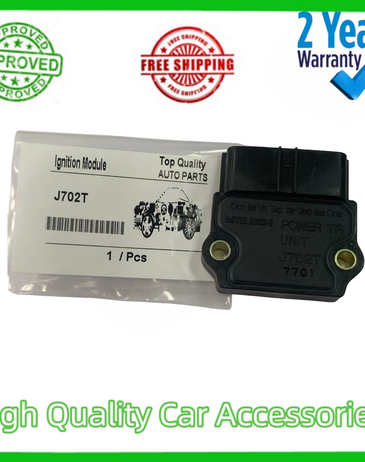Equipment Manufacturer J702T Ignition Module for Mazda Miata 1.6L 1990-1994