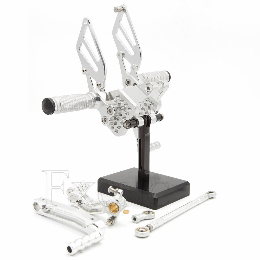 Suitable for Ducati rear wheel rear spike pedal pads, silver 749/999/748/919/996/998