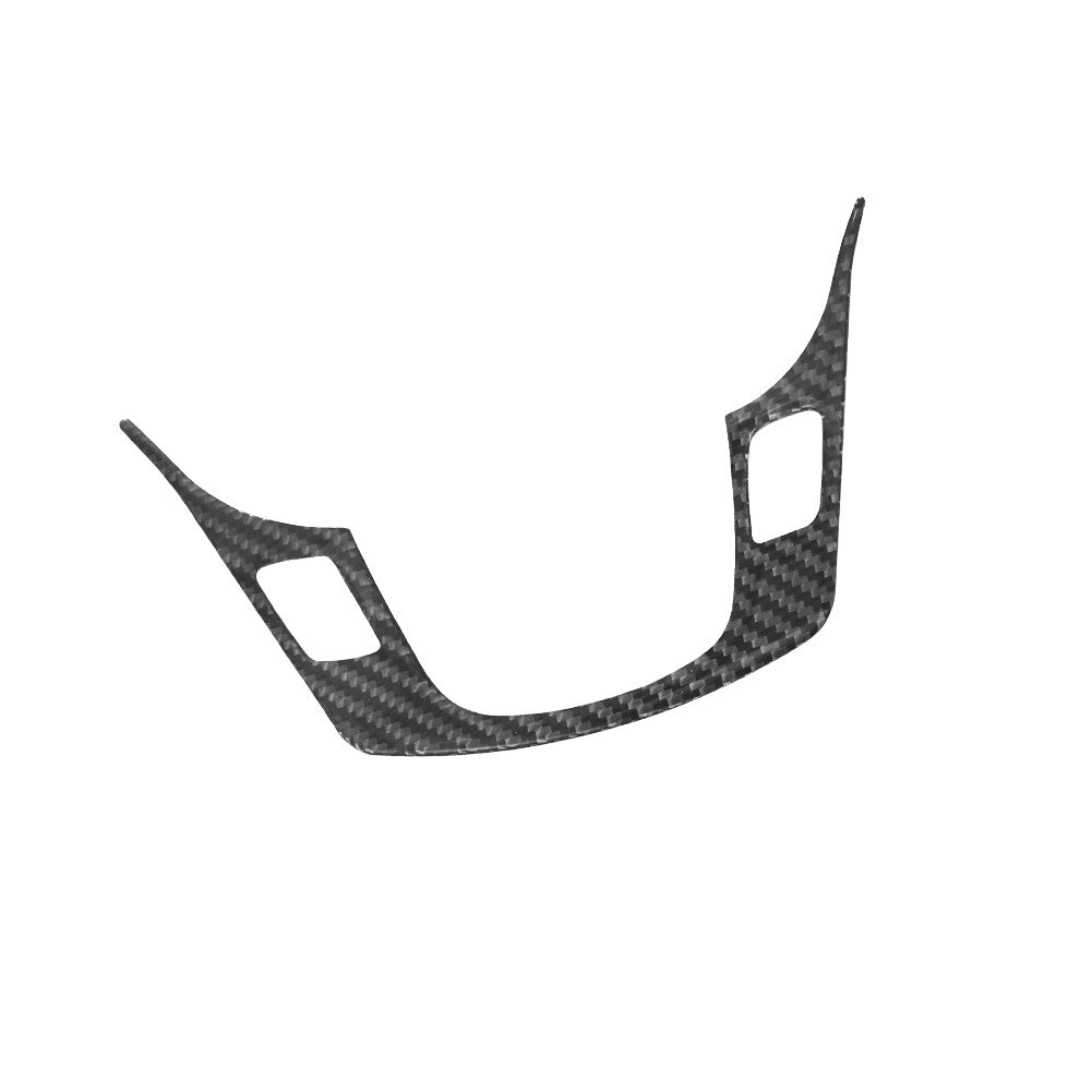 Carbon Fiber Steering Wheel Chin Frame Cover Trim for Kia Cadenza 2014-2016