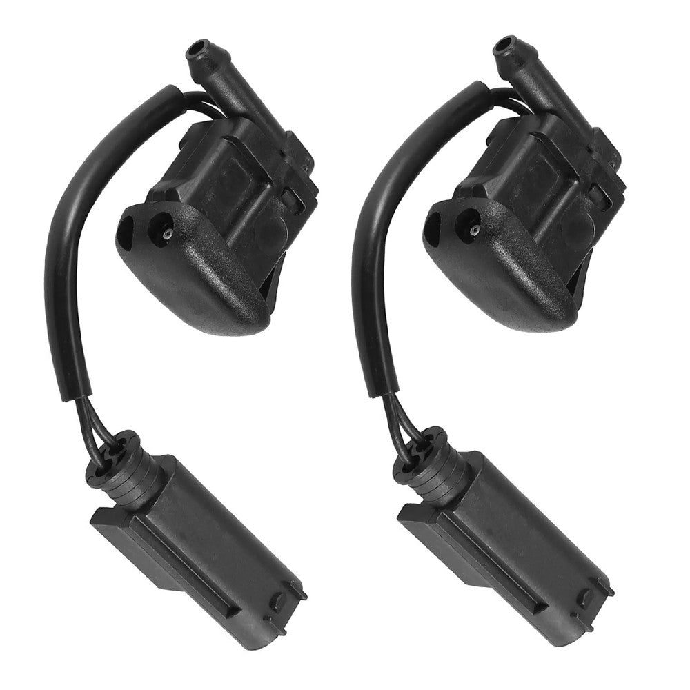 2pcs Windshield Heated Washer Sprayer Nozzle for 5 Series E39 525 528 530 540 M5