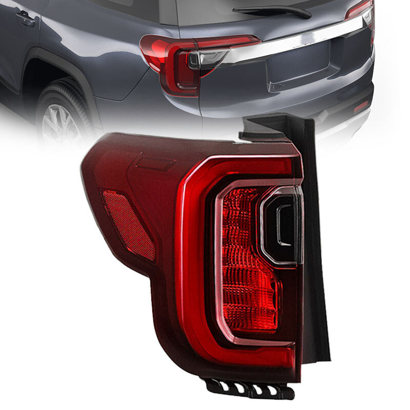 Suitable for 2020-2023 for GMC Acadia AT4 LED Exterior Taillight Left Driver with Black Trim