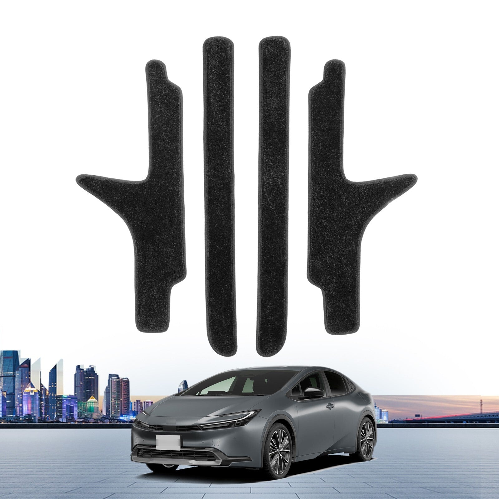 for Toyota Prius 60 Series 2023 2024 AH40 Car Door Sill Non-Slip Front Rear Pad