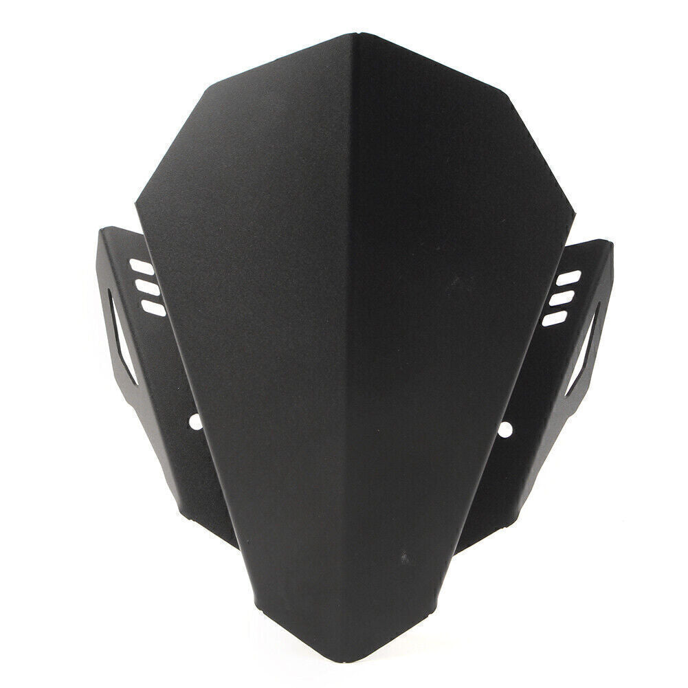 Black Windshield Windscreen Wind Deflector Fit for Yamaha MT-07 FZ-07 2018-2021