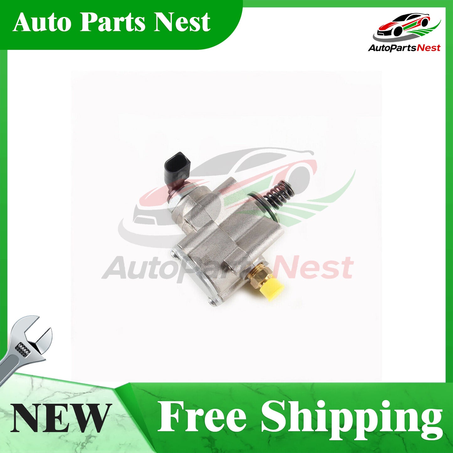 BAR BVJ 4.2L High Pressure Fuel Pump Left Fit for VW for AUDI for A6 for A8 Q7 079127025AC