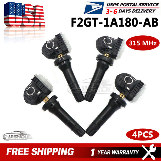 NEW F2GT-1A180-AB TPMS Tire Pressure Sensors For 15-20 for Ford F-150 Edge for Mustang