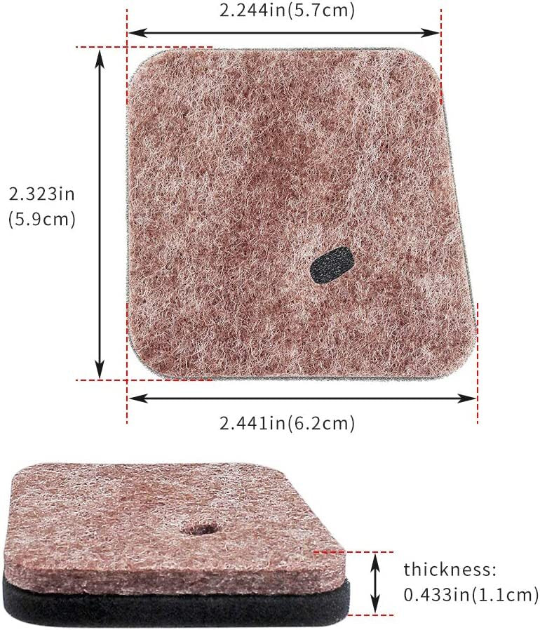2x Air Filter 4140-124-2800  Pre Filter 4228-124-1500 for Stihl FS45 FS46 FS55