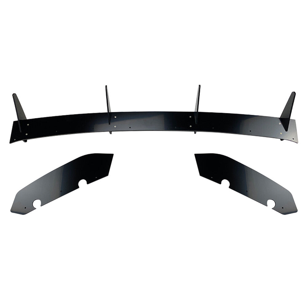 Rear Bumper Diffuser Lip ABS Fit for Seat Leon MK3 - 5F 2013-2016 Black