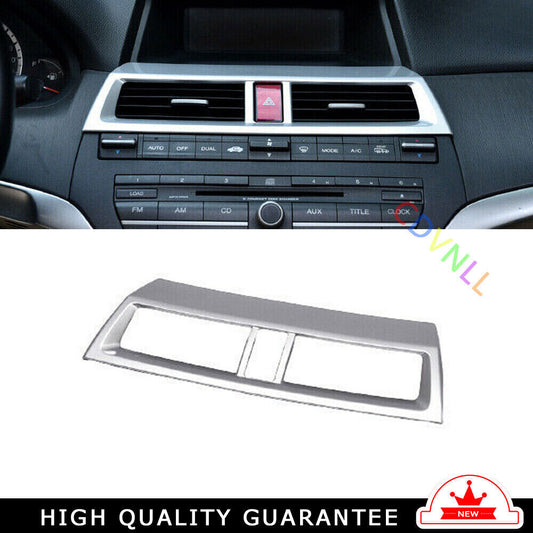 Middle Air Outlet Vent Cover Trim 1 for Honda Accord Crosstour 2008-2013 Silver
