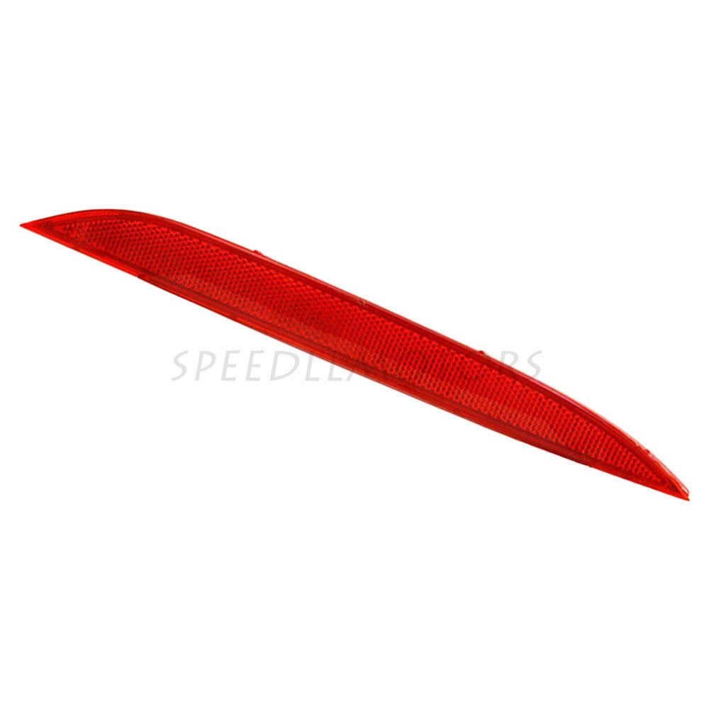 Rear Right Bumper Reflector Red for 2014-2016 for Kia Forte 1.8L 2.0L Passenger Side