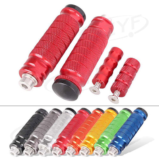 For Racing Rearsets STEPS+Bolts Aluminum 2x Universal Footrests Footpeg Pedals