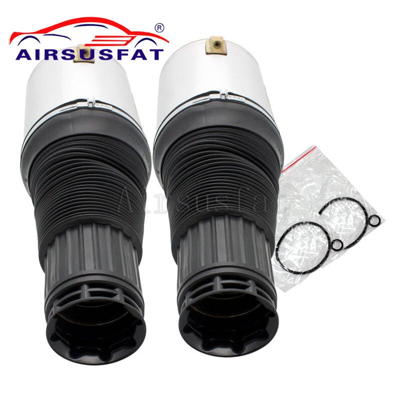 2 front air suspension spring bags for Audi for A8 D3 4E Quattro, 4E0616039 and 4E0616040.