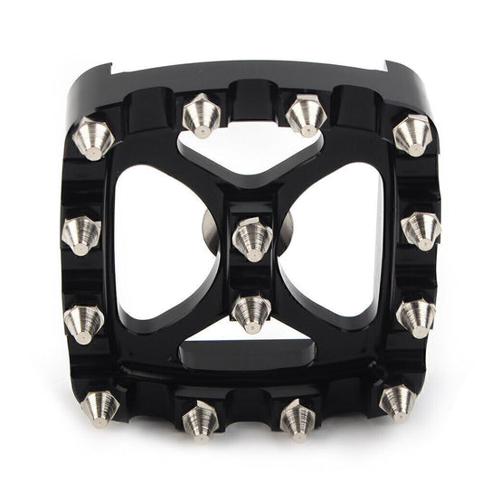 MX Style Brake Pedal Pad Cover for Harley Dyna Fat Bob FXDF FXDL Softail FXSTS