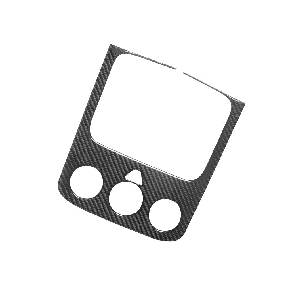 Carbon Fiber Centra lDisplay Outer Frame Cover Trim for Dodge for Ram 1500 2013-2015