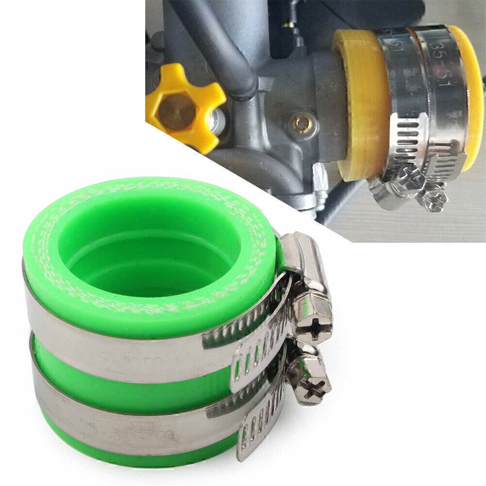 28/30mm Motor Carburetor Rubber Adapter Intake Manifold Fit OKO PWK KEIHIN Green