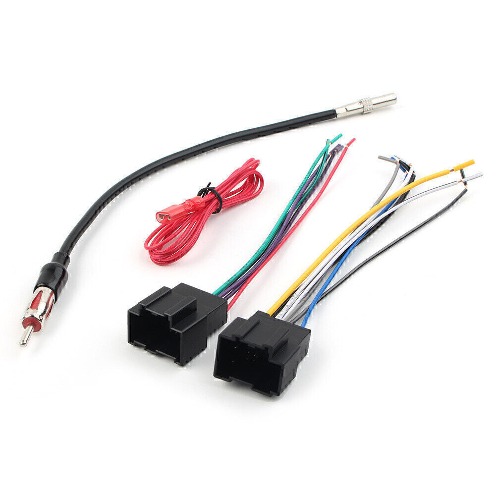 for GMC for Sierra for Yukon 1500 2007-13 Car Stereo Radio Receiver Wire Harness Antenna
