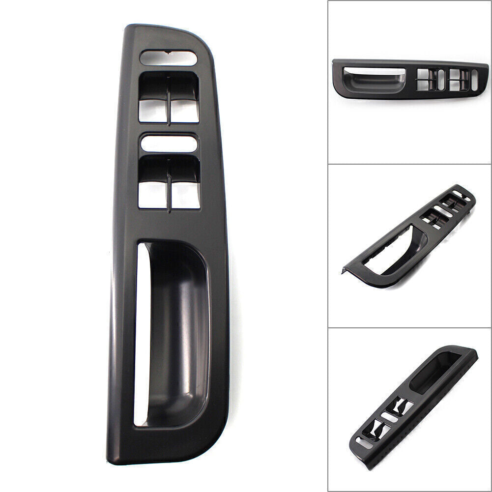 1x Door Window Switch Bezel for VW for Passat for Jetta / for Bora for Golf MK4 99-05 RHD Black