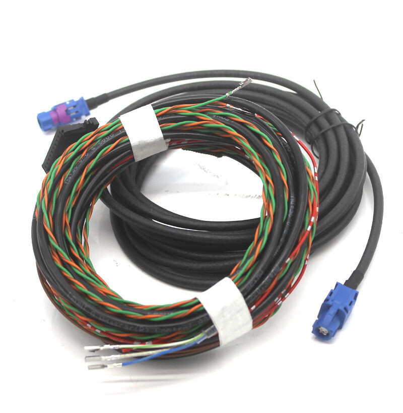 Retrofit Reverse backup Camera module Cable wiring set for BMW E70 x5 E71 x6 CIC