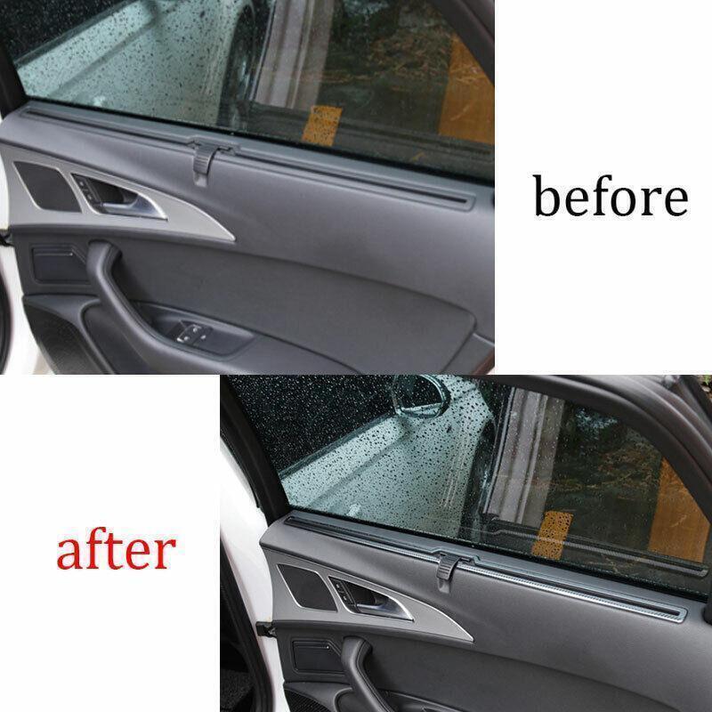 Carbon Fiber 2012~2018 Sunshade Strip for Audi A6 A7 S6 S7 RS7 Steel Rear Window