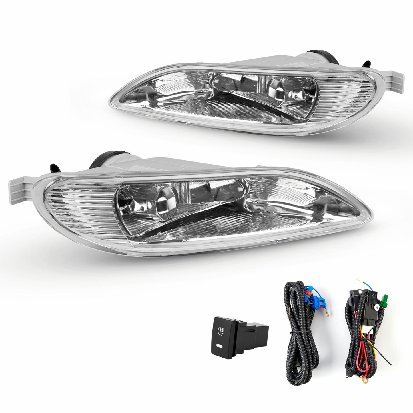 Suitable for 2005-2008 for Toyota for Corolla front bumper fog lights (1 pair, approximately).