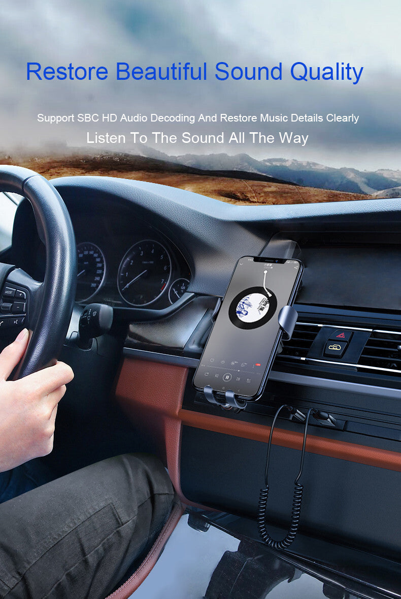 Bluetooth AUX Adapter 3.5mm Jack Wireless Car Stereo Music Transmitter Receiver
