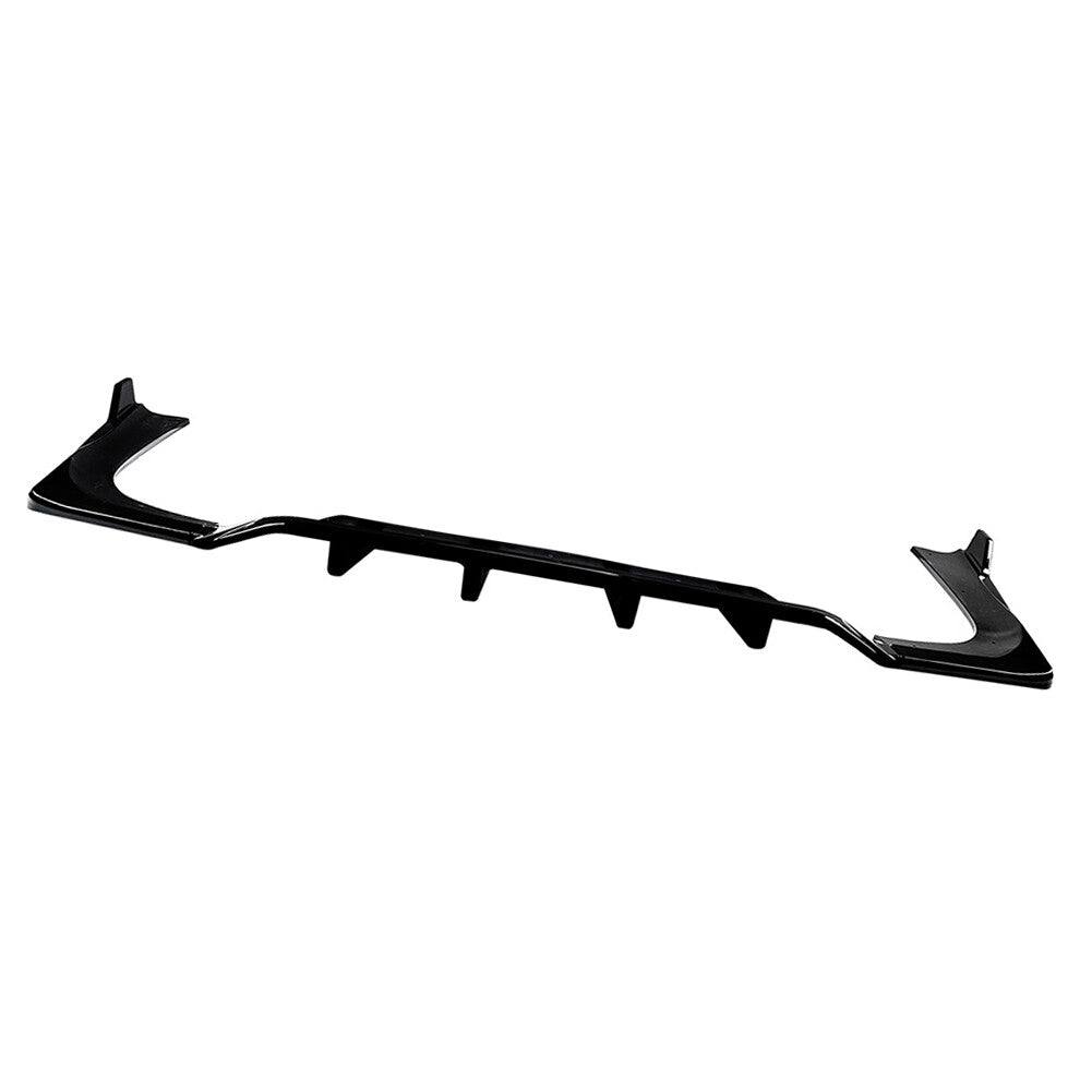 Rear Bumper Spoiler Splitter Lip for Mercedes-Benz C Class W206 2022-2024 Black