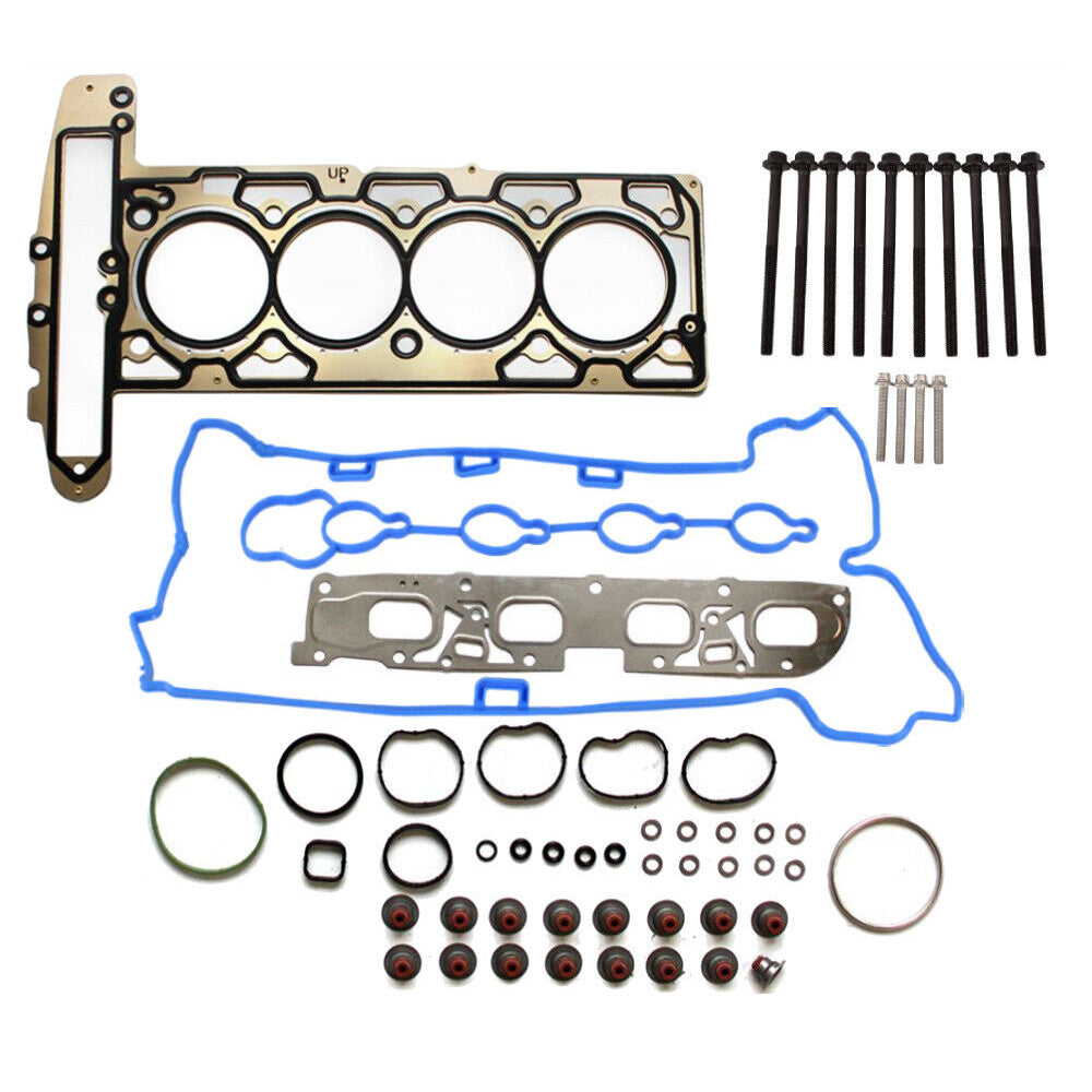 Head Gasket Bolts + Timing Chain Kit Set For2009-2016 GM Ecotec 2.0L 2.4L DOHC