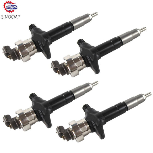 4x 4JJ1Fuel Injectors 8-98011604-1/5 095000-6980 for Isuzu DMAX