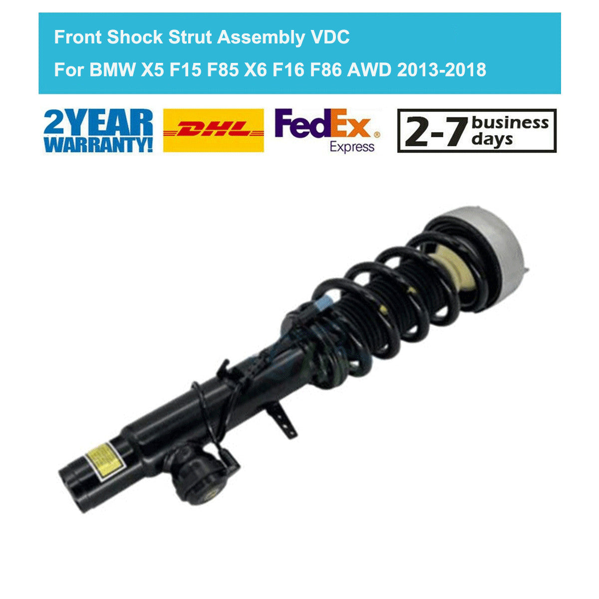 for BMW X5 F15 F85 X6 F16 F86 xDrive35 2013-2018 Front Right Shock Spring Strut