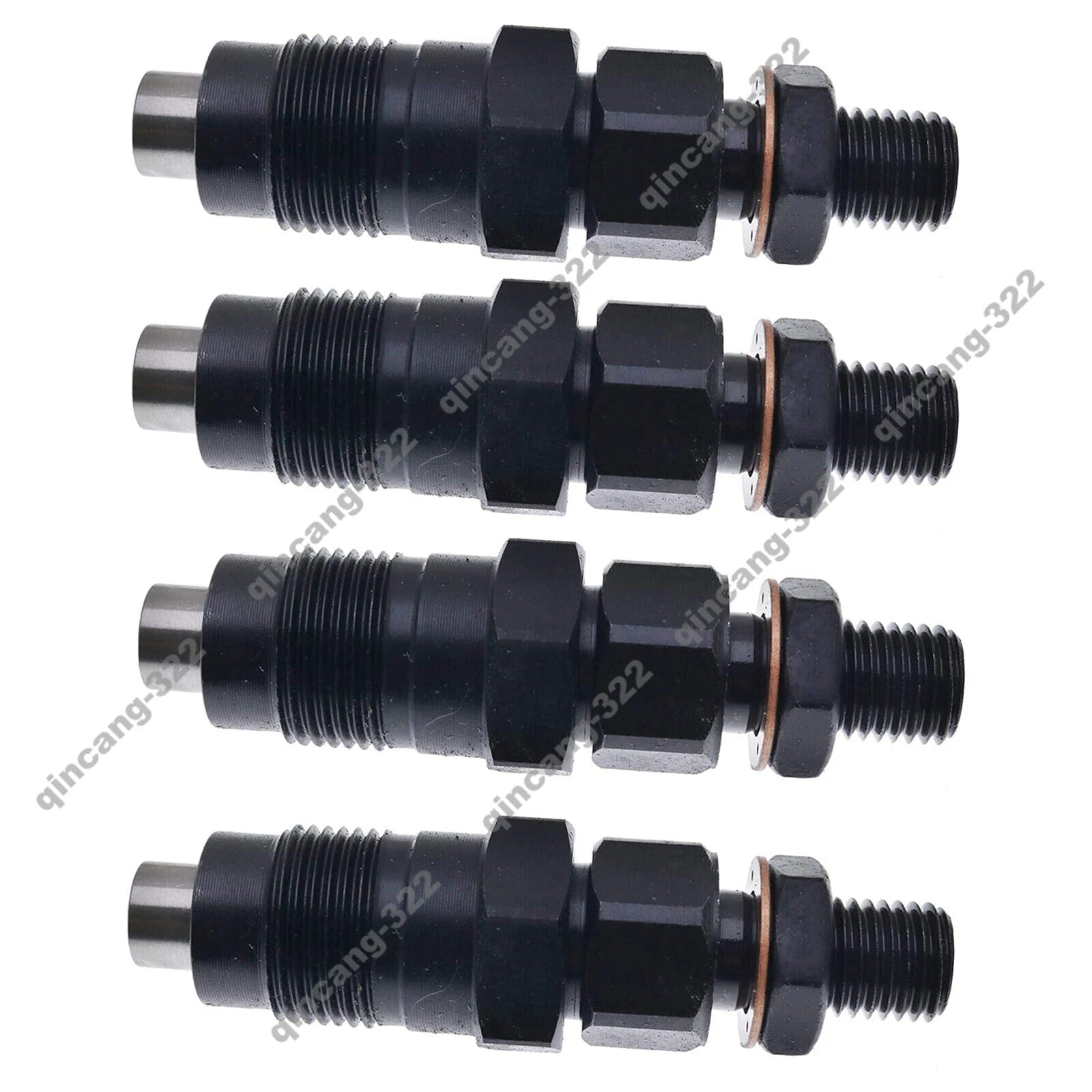 4Pcs Fuel Injector 87298765 for ISM Engine N844 CASE Loader 420CT SR130 SR160