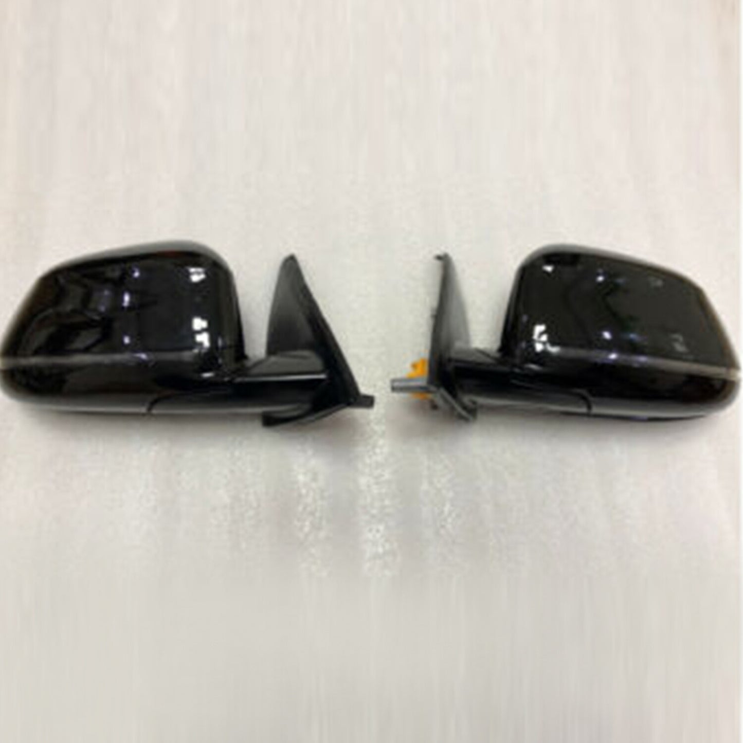 Pair F15 Car Side Door Mirror Set for BMW X5 Series 5 Pins 2013-2018 Black New