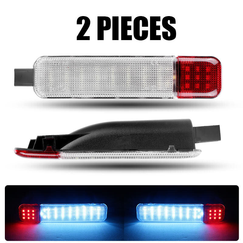 2pcs Interior LED Door Courtesy Light for Chevy Silverado Tahoe for GMC for Sierra for Yukon