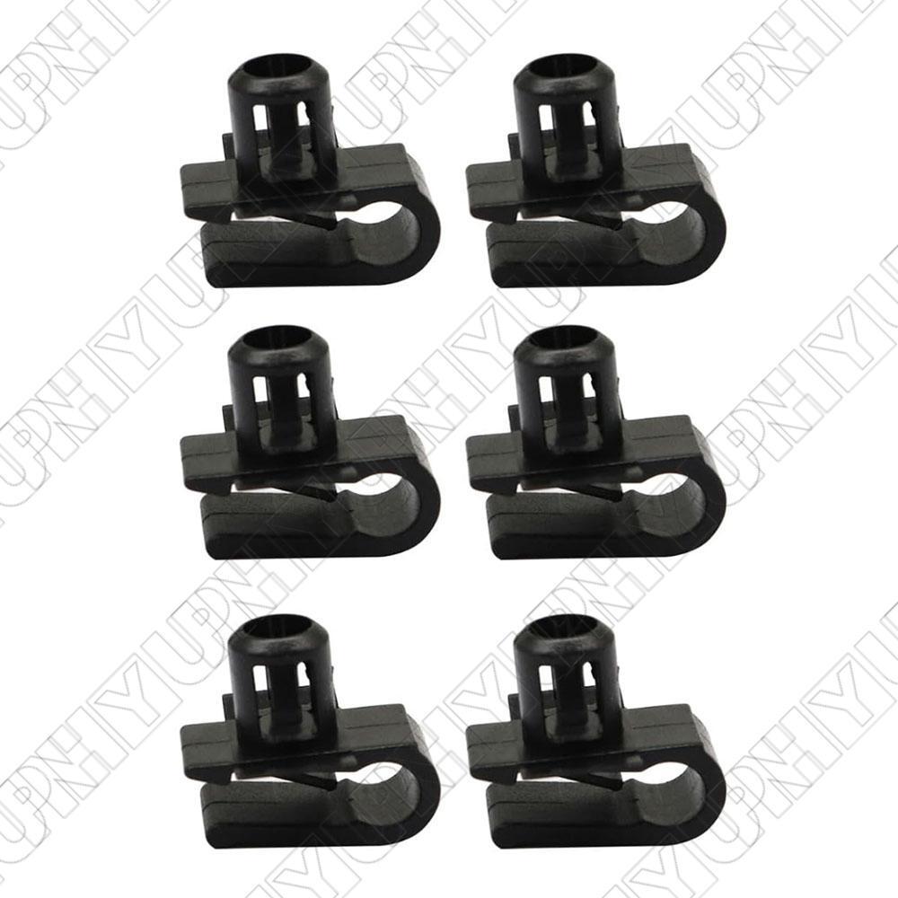 6Pcs Car Front Bumper Mesh Grille Fastener Clips 0029885181 for Mercedes for Benz