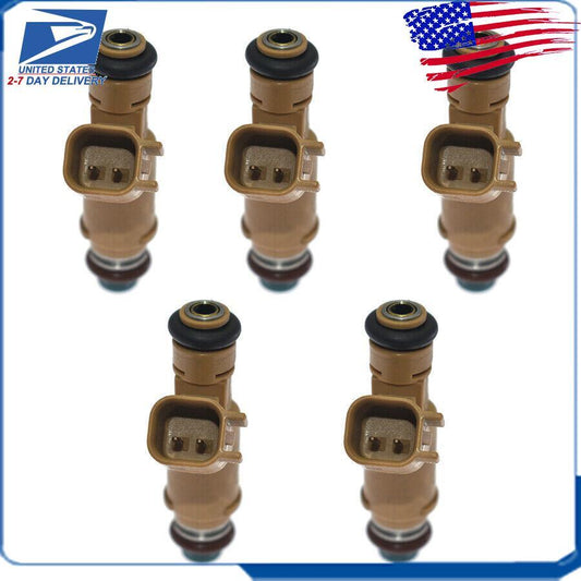 5x NEW Fuel Injector 8627815 for Volvo S40 2009 2.4i Sedan 4-Door 2.4L Series