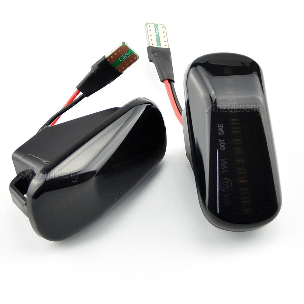 2 Pcs LED Dynamic Side Marker Turn Signal Light for Honda for Civic Accord City CR-V