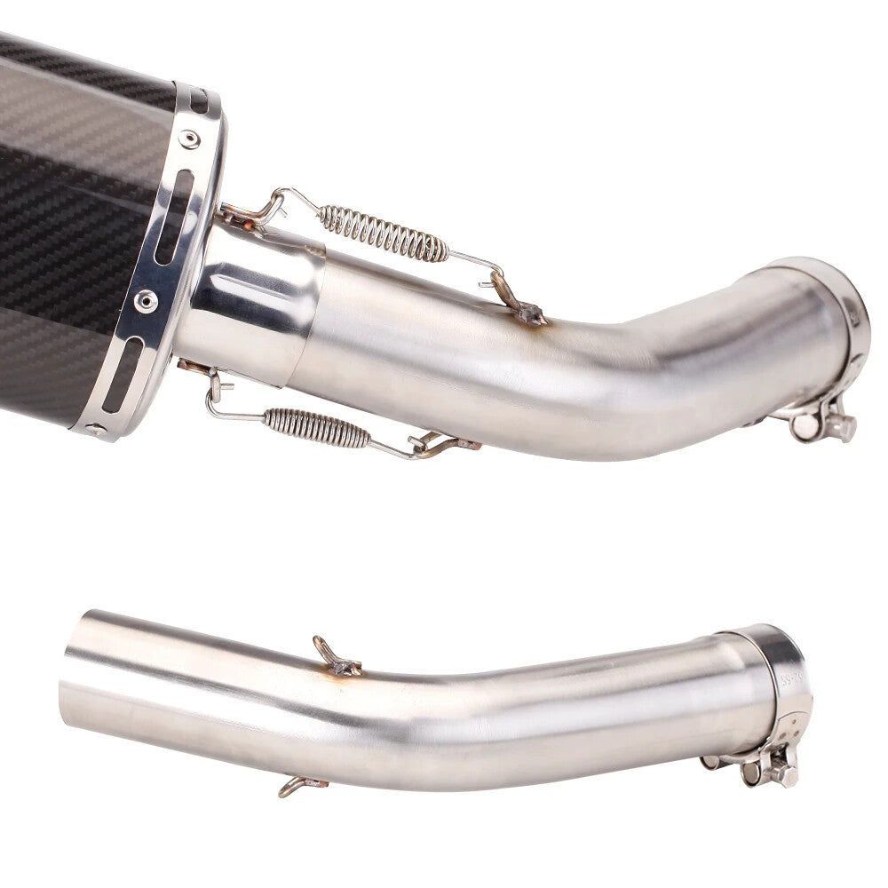 for Kawasaki 1000 (2019-2024) 51mm Stainless Mid Pipe Slip-On Exhaust