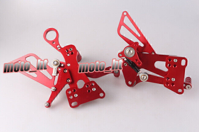 for BMW S1000RR 2008-2014 2009 2010 2011 2012 Gold CNC Rearset Rear Set Footpegs