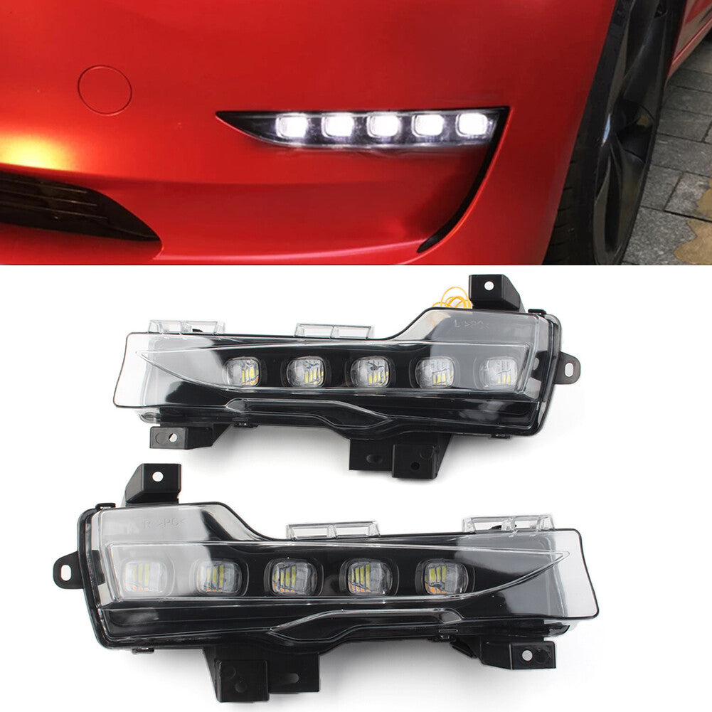 Fog Lamp Daytime Running Light DRL for Tesla Model 3 2017-2023 for Model Y 19-24