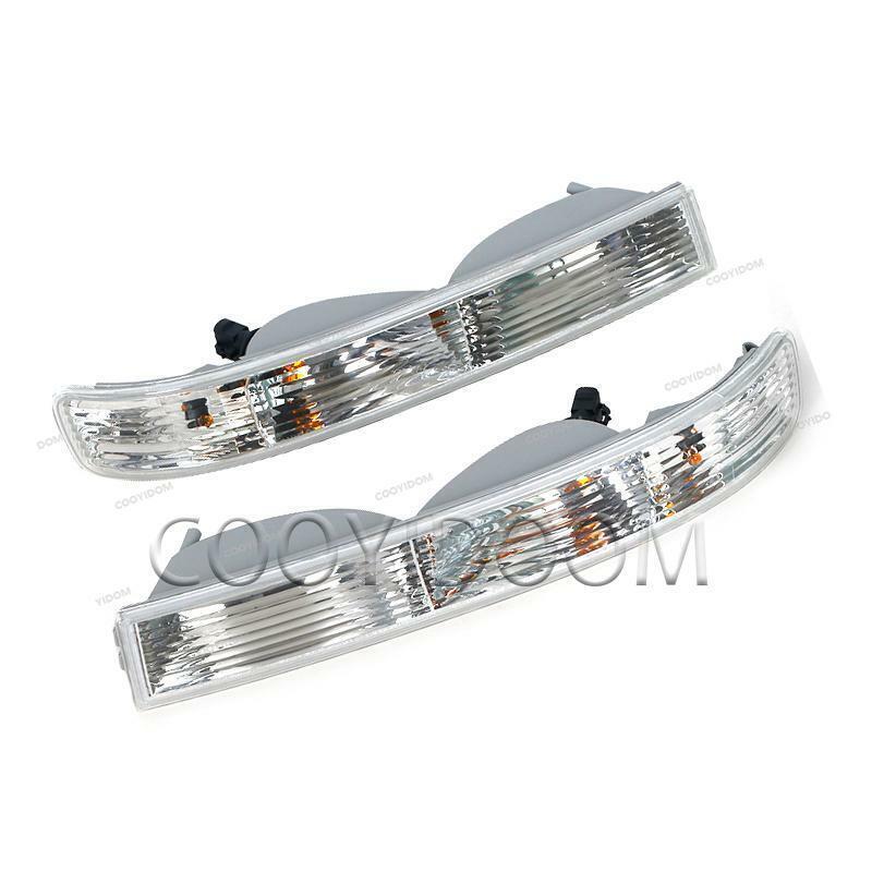 Pair for Chevy for GMC Van 1500 2500 2003-2019 Front Parking Lights Turn Signal lamp