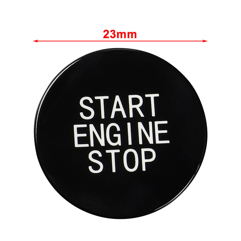Yellow Car Engine Start Stop Button Switch Cover Trim for BMW 3 8 X Series