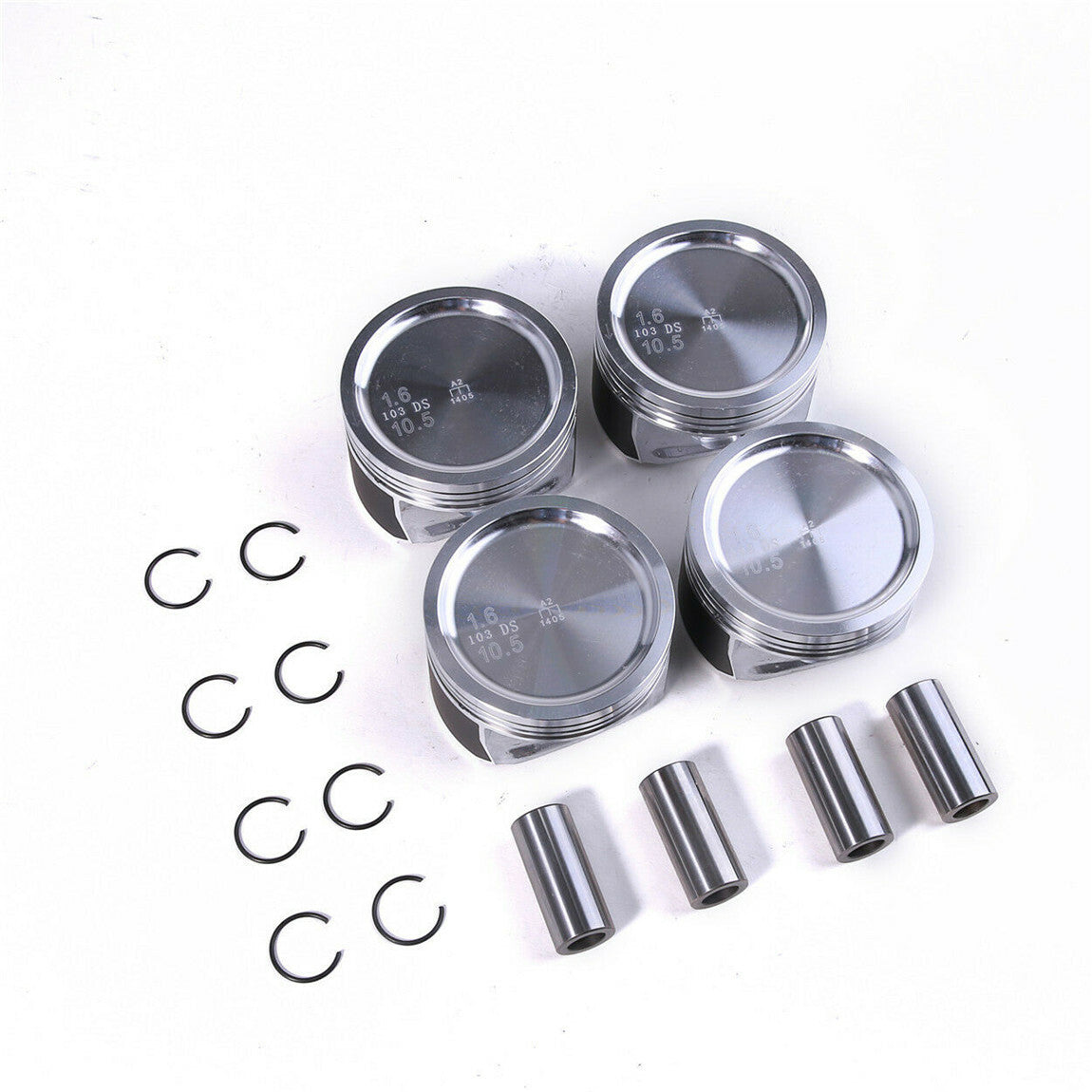 EA111 Engine 76.5mm Pistons Set for VW for Jetta 2011-2016 1.6L