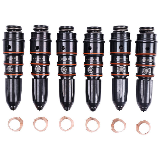6Pcs Injector PTD 3054218 3054213 3018566 3013725 3047985 For N855 NT855